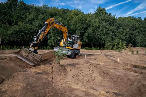 Aanleg van het bikepark, foto 25
