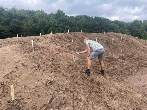 Aanleg van het bikepark, foto 22