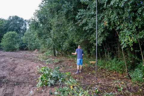 Aanleg van het bikepark, foto 4