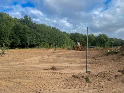 Aanleg van het bikepark, foto 14