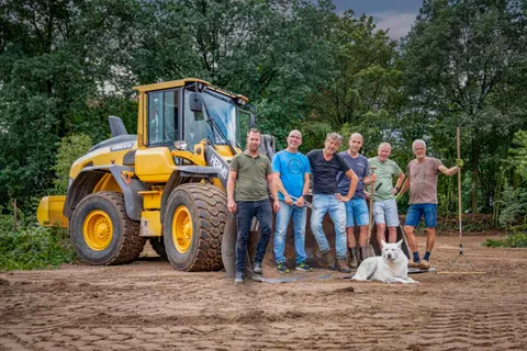 Aanleg van het bikepark, foto 6