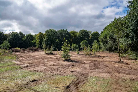 Aanleg van het bikepark, foto 13