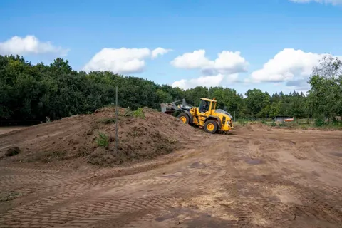Aanleg van het bikepark, foto 12