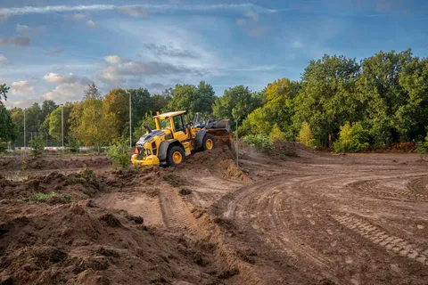 Aanleg van het bikepark, foto 9