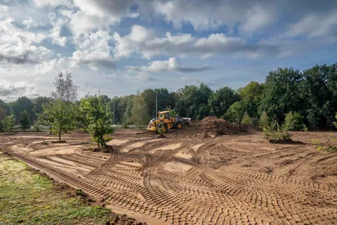 Aanleg van het bikepark, foto 11