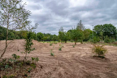 Aanleg van het bikepark, foto 23