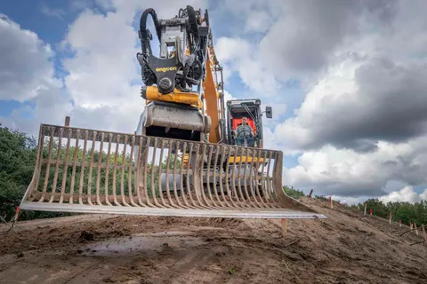 Aanleg van het bikepark, foto 17